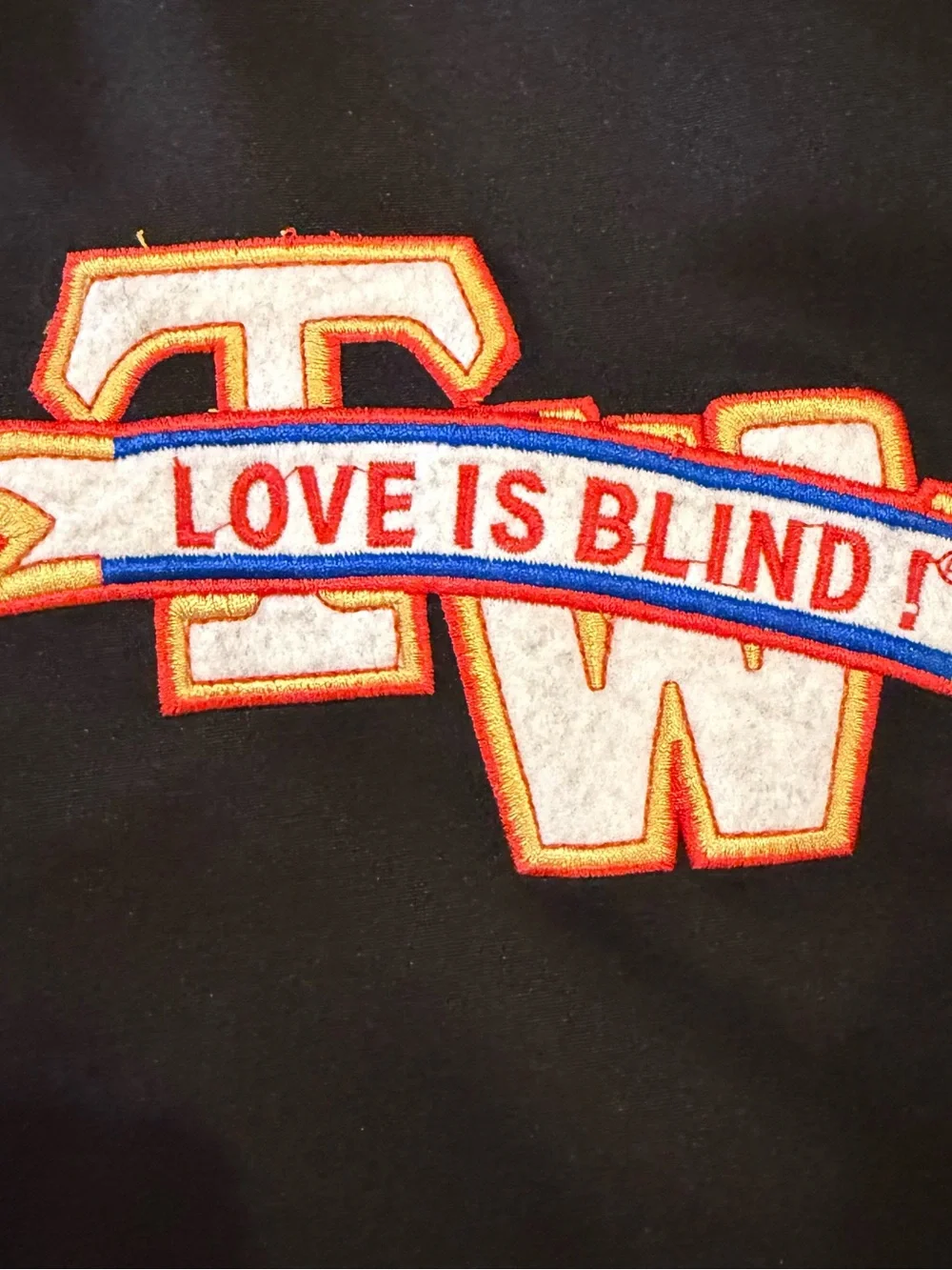 Tommy Wiseau The Room Official Track Jacket Black Zip 2XL Love Is Blind